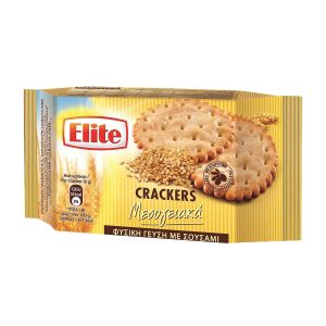 Elite Crackers Μεσογειακά Σουσάμι 105gr