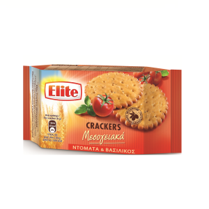 Elite Crackers Μεσογειακά Ντομάτα Βασιλικός 105gr