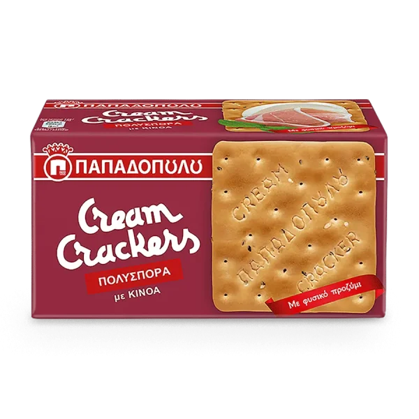 Cream Crackers Πολύσπορα 190gr