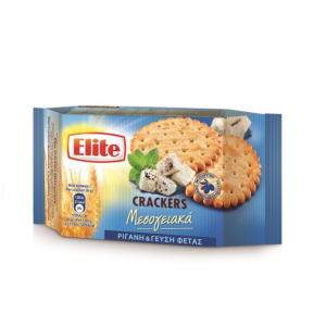 Elite Crackers Μεσογειακά Ρίγανη Φέτα 105gr