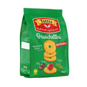 Tottis Bruschettini Mediterranean 80gr