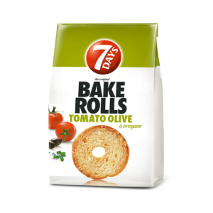 7Days Bake Rolls Tomato olive 150gr