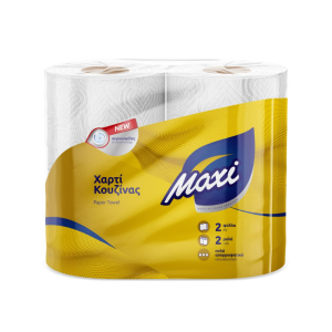 Maxi Χαρτί Κουζίνας 2 Ρολά 2 Φύλλων