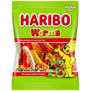 Haribo Worms 100gr