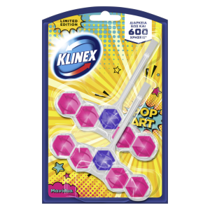 Klinex WC Block Pop Art Μανόλια (2x50gr)