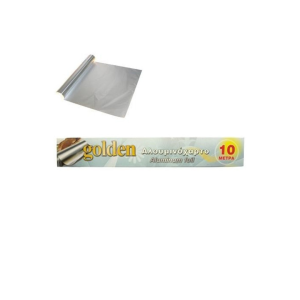 Golden αλουμινόχαρτο 10m