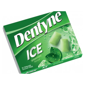 Dentyne Ice Τσίχλα Spearmint Χωρίς Ζάχαρη 16,8gr