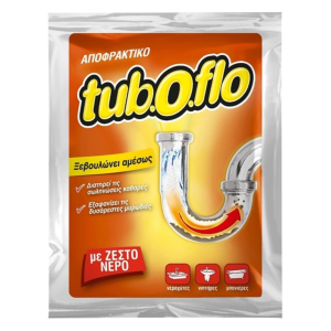 Tuboflo Αποφρακτικό Σκόνη Ζεστό Νερό 60g