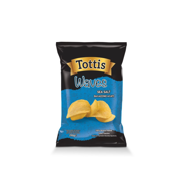 Tottis Chips Sea Salt 90gr