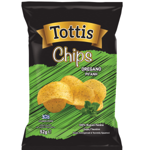 Tottis Waves Chips Oregano 85gr