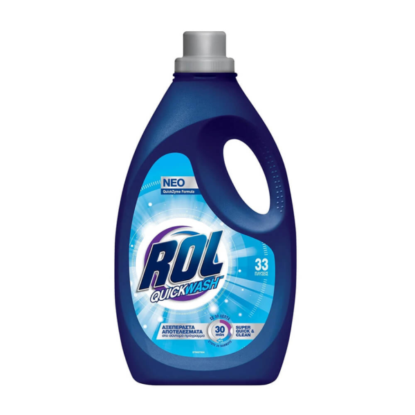 Rol Υγρό Πλυντηρίου Quickwash 33mez