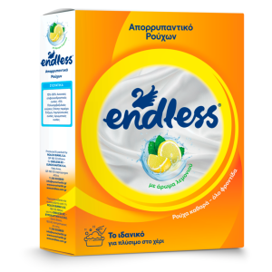 Endless Σκόνη Ρούχων (Πλύσιμο Στο Χέρι) 380gr Λεμόνι