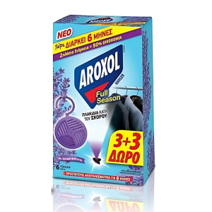 Aroxol Season Σκοροκτόνο Gel (3+3 Δώρο)