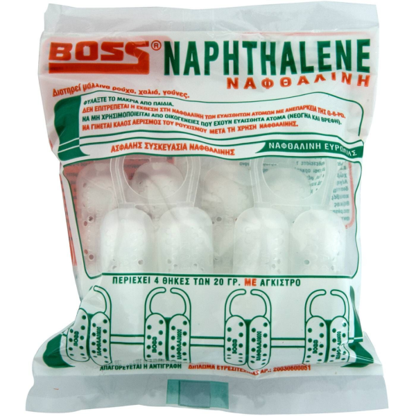 Ναφθαλίνη Κρεμαστή 80gr (Boss)