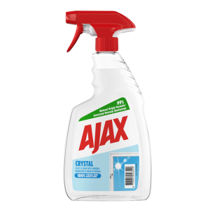 Ajax Υγρό Τζαμιών Crystal Clean Αντλία 750 ml
