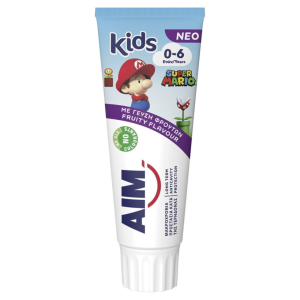 AIM Οδοντόκρεμα Παιδική 0-6 Ετών 75ml.