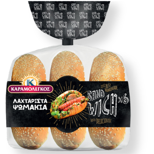 Καραμολέγκος Ψωμάκια Σάντουιτς 480gr
