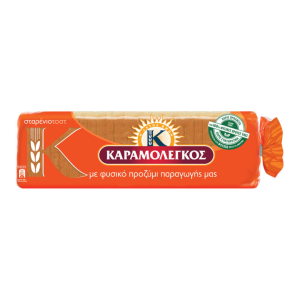 ΚΑΡΑΜΟΛΕΓΚΟΣ Ψωμί Τοστ Φόρμα Σίτου 680gr