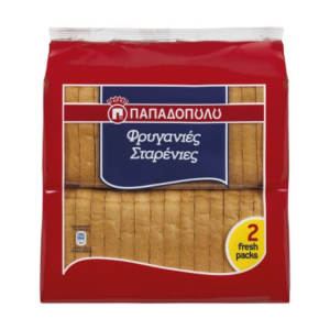 ΠΑΠΑΔΟΠΟΥΛΟΥ Φρυγανιές Σταρένιες 255gr