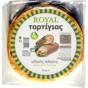 Royal Tortillas Ολικής Άλεσης 245gr