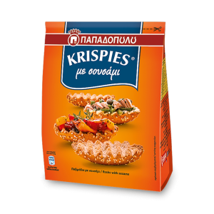 Παπαδοπούλου Krispies Σουσάμι 200gr