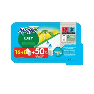 Swiffer υγρά πανάκια με άρωμα λεμόνι