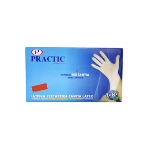 Practic Γάντια Λάτεξ 100τμχ Small