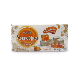Εκλεκτά Λουκούμια Θεσσαλονίκης Πορτοκάλι 300gr
