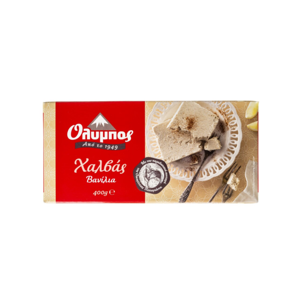 Όλυμπος Χαλβάς Βανίλια Σκαφάκι 400 gr