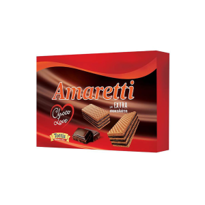 AMARETTI Choco Love Γκοφρετάκια με Έξτρα Σοκολάτα 68gr