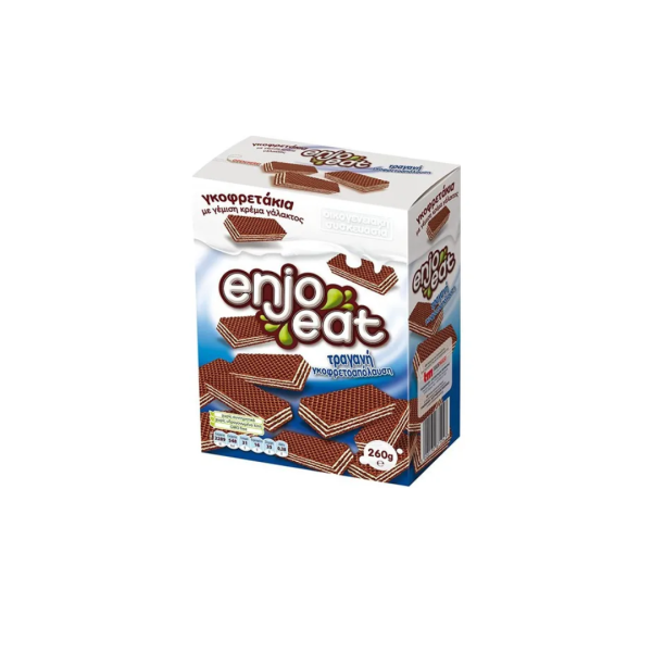 Enjoeat γκοφρετάκια γάλακτος 280gr