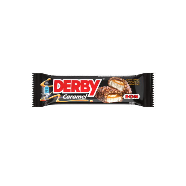 ΙΟΝ Σοκολάτα Derby Caramel (38g)