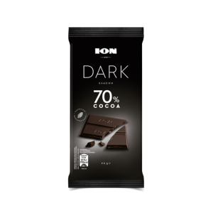 ION DARK Σοκολάτα με 70% Κακάο 90gr