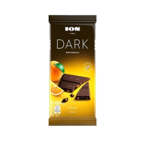 ΙΟΝ | Σοκολάτα Dark Πορτοκάλι 90gr