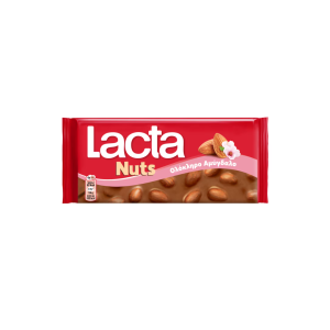LACTA  Σοκολάτα Ολόκληρο Αμύγδαλο 100g