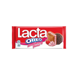 Lacta Oreo Strawberry Flavor Σοκολάτα 105 gr