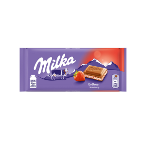 Milka Strawberry Yogurt Σοκολάτα 100gr