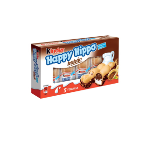 KINDER Happy Hippo Κακάο 5τεμ 103,5gr