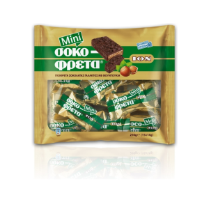 ION Mini Γκοφρέτα Γάλακτος Φουντούκι 210gr