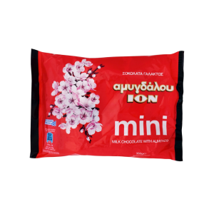 ION Mini Αμυγδάλου Σοκολατάκια Γάλακτος αμύγδαλο 350gr