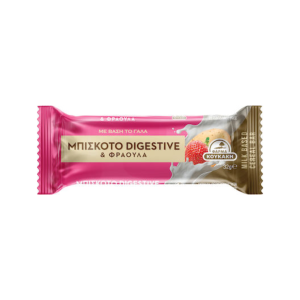 Μπαρες Κουκακη Digest Μπισκ Φραουλα 32g