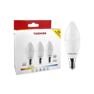 Toshiba Λάμπα Led 3p E14 4,7/40w 4000k