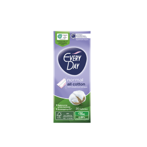 EVERYDAY Σερβιετάκια Normal All Cotton 20τεμ