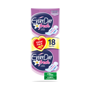 Everyday Fresh Σερβιέτες Ultra Plus Maxi Night 18 Τεμάχια
