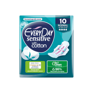 EveryDay Σερβιέτες Sensitive Ultra Plus Normal 10τεμ