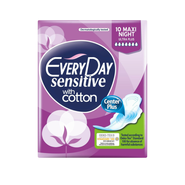 Every Day Sensitive  Maxi Night Ultra Plus