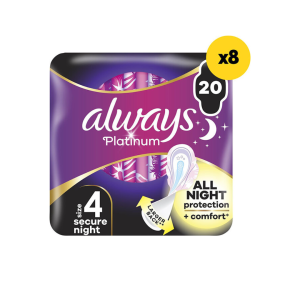 Always Platinum Ultra Secure Night 8 Τεμάχια