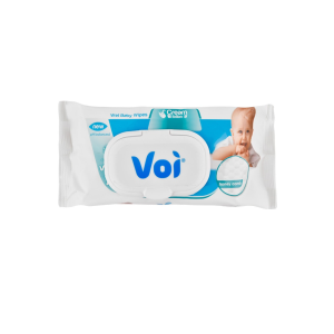 Voi Cream Lotion Μωρομάντηλα 72 Τμχ