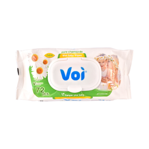 Voi Pure Chamomile Μωρομάντηλα 72 Τμχ