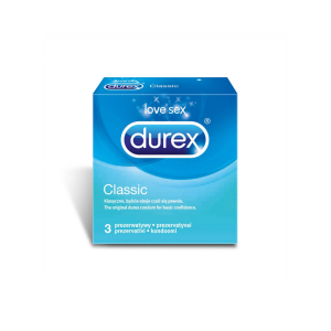 Durex Classic Προφυλακτικά 3 τμχ